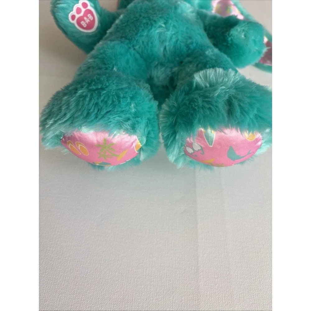 Build A Bear Teal Beach Bunny Rabbit 16